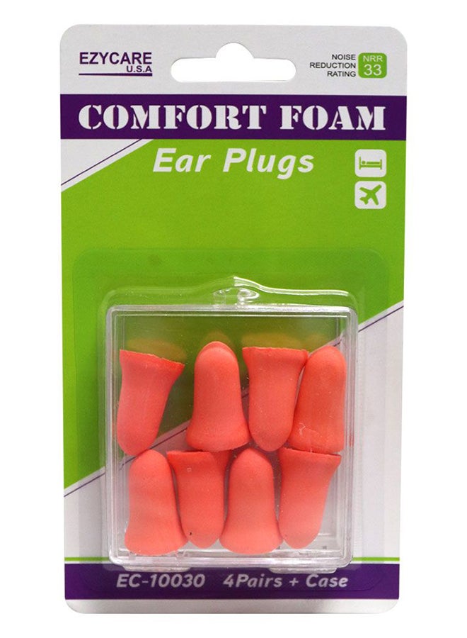 EzyCare سدادات أذن من فوم مريح 4 أزواج 10030 - Image 1