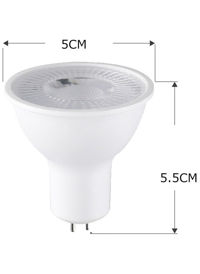 GMORO 10 Pack MR16 LED Bulb,GU5.3 Bi-Pin Base MR16 LED Bulbs, 7W (70W Equivalent) 3000K Warm for Spot Lights, Recessed, Tracking Lights, 240V  - Image 3