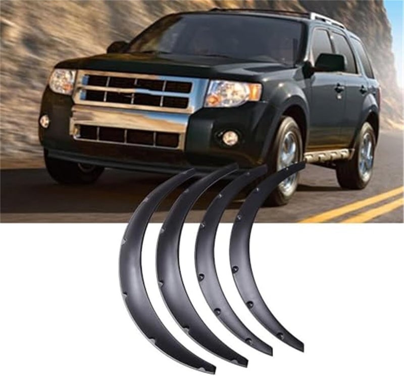 Wivplex Wheel Arch Fender Flares for Ford Escape 2013-2022 - Image 5