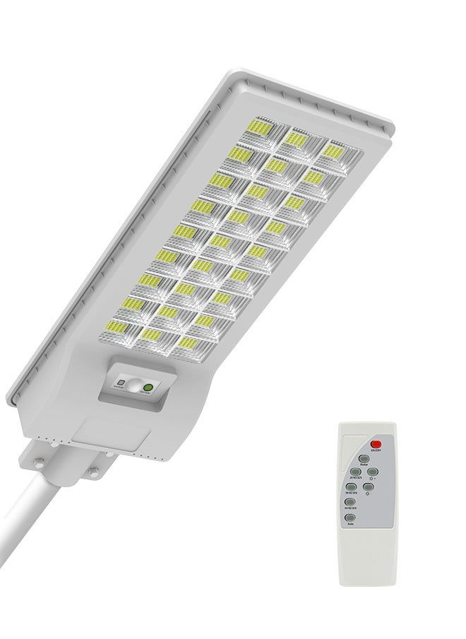 Outdoor Solar Lights, Dusk to Dawn Motion Sensor Waterproof LED Street Outside Flood Powered Lighting, Bright Wall Patio Flag Lights for Garden Yard Garage with Remote