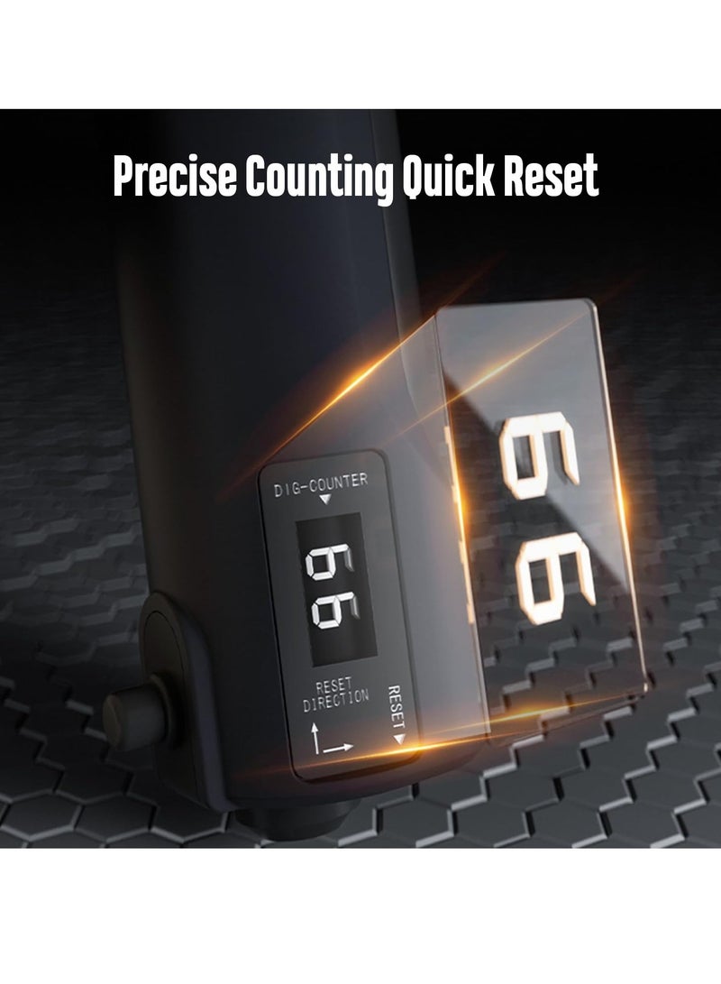 SYOSI Hand Grip Strengthener Trainer Kit with Smart Counter Adjustable Resistance Hand Gripper 11-132 lbs Grip Strength Trainer Finger Stretcher Hand Gripper Finger Exerciser for Athletes Man Women - Image 4