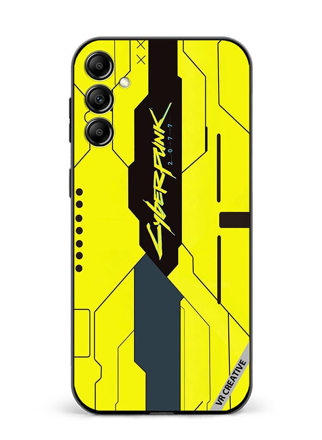 VR CREATIVE Protective Case Cover For Samsung Galaxy A14 5G/A14 Cyberpunk Design Multicolour - Image 1