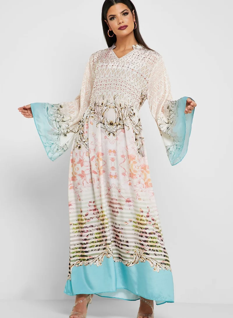 hayas closet Printed Kaftan