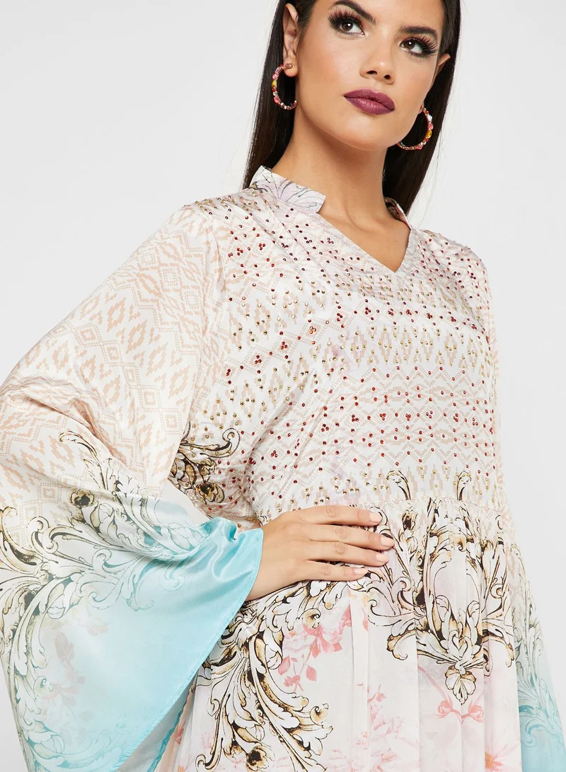 hayas closet Printed Kaftan