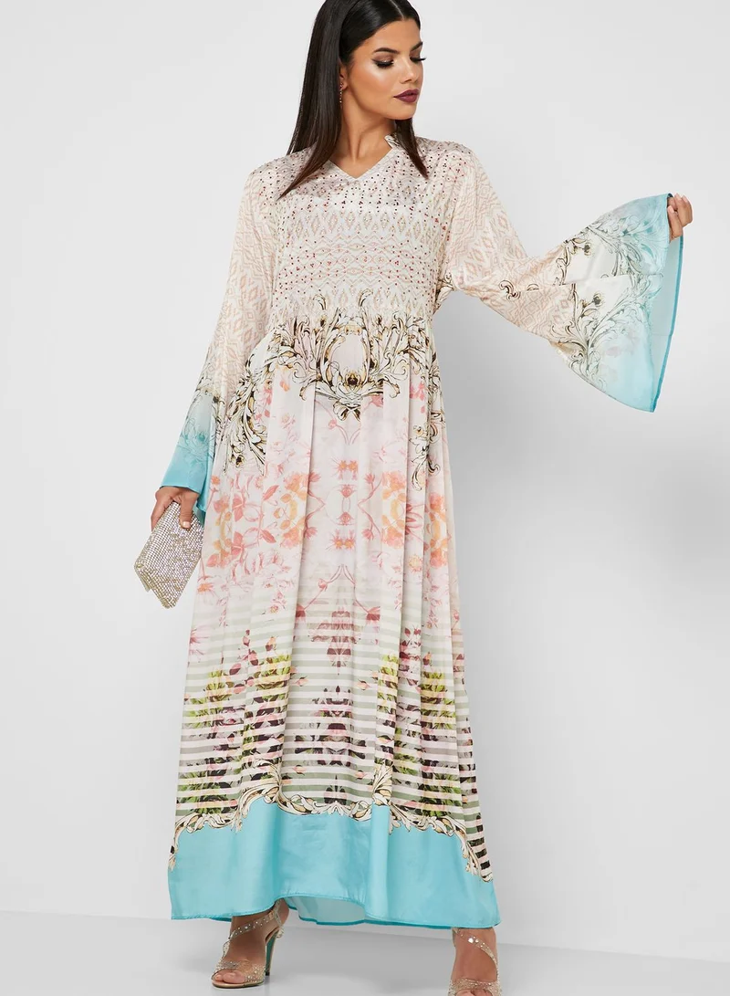 hayas closet Printed Kaftan