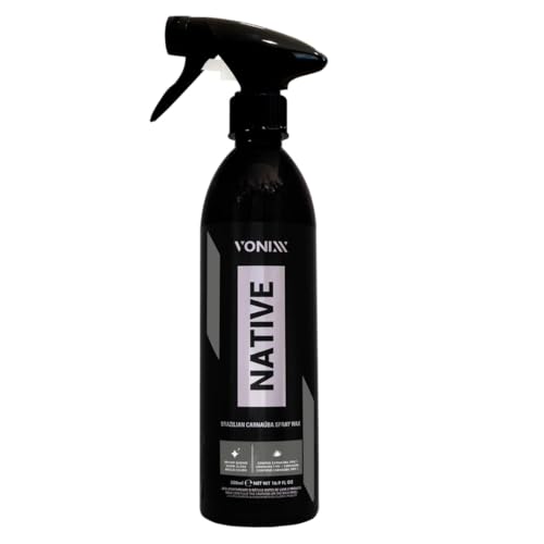 Vonixx Native Brazilian Carnauba Spray Wax - Rain Repellent Car Polish - Exterior Hydrophobic Shiner Care - Type 1 Carnauba - Ready to Use - 500 Ml - Image 1