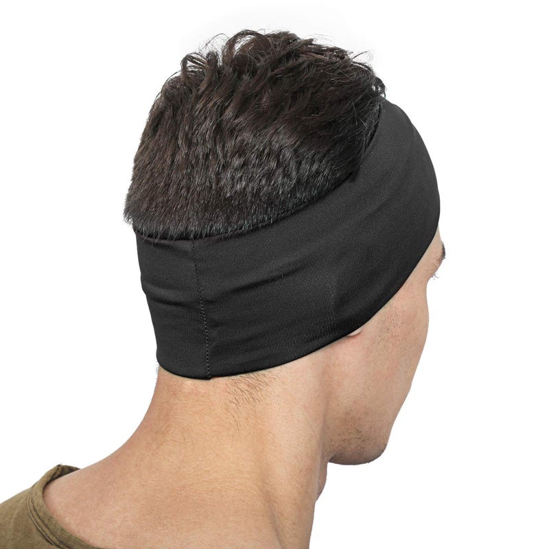 BISMAADH Workout Headband for Men and Women Wide, Moisture Wicking and Non-Slip Exercise - Image 4