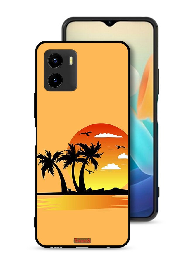 Tolwak Vivo Y15s Protective Case Cover Drawing Abstract Design - Image 1