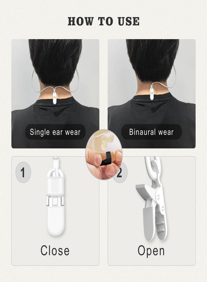 Hitrees Hearing Aid Clips Anti-Lost, Hearing Protection Accessories for Adults & Kids - Image 5