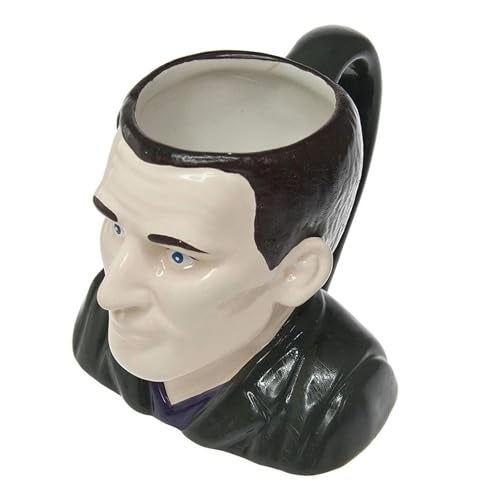 Seven20 Doctor Who 9th Doctor Christopher Eccleston Ceramic 3D Toby Jug Mug - Image 1