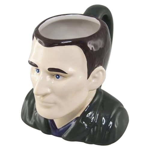 Seven20 Doctor Who 9th Doctor Christopher Eccleston Ceramic 3D Toby Jug Mug - Image 2