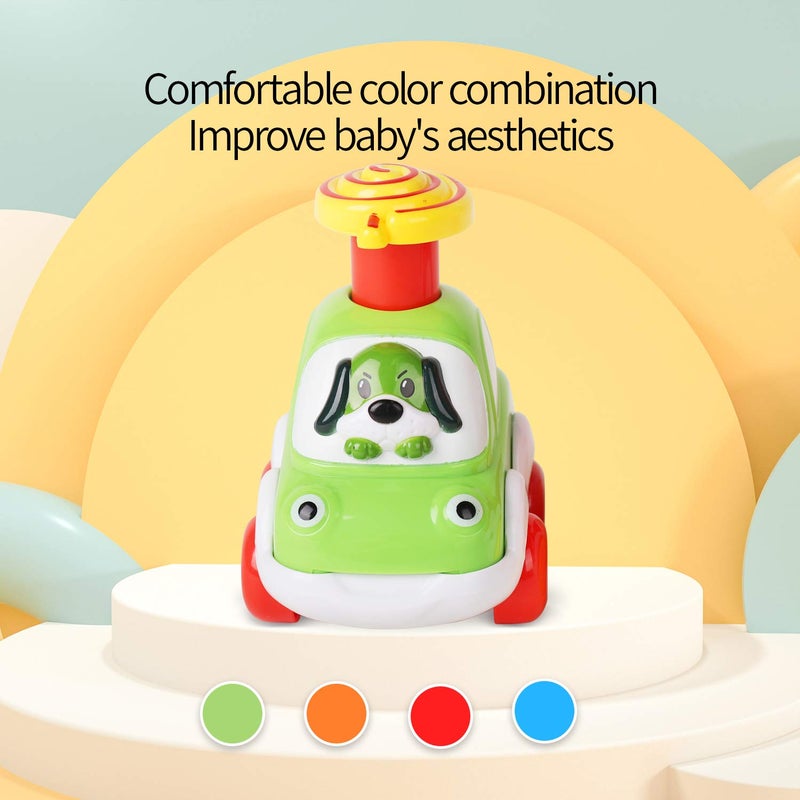 ALASOU Animal Car Toys for 1 2 Year Old Boy|Baby Toys 12-18 Months|1 Year Old Boy Gifts for Toddler Toys Age 1-2|1 2 Year Old Boy Birthday Gift for Infant Toddlers - Image 5