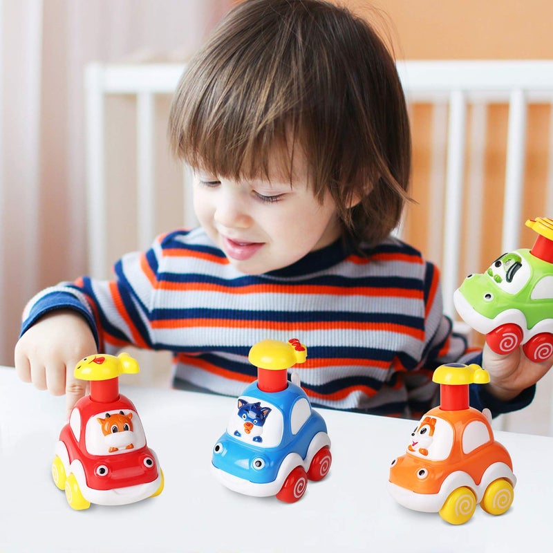 ALASOU Animal Car Toys for 1 2 Year Old Boy|Baby Toys 12-18 Months|1 Year Old Boy Gifts for Toddler Toys Age 1-2|1 2 Year Old Boy Birthday Gift for Infant Toddlers - Image 3
