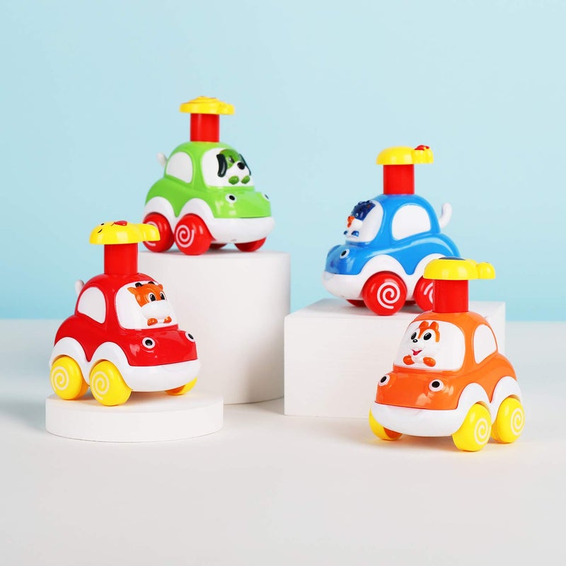 ALASOU Animal Car Toys for 1 2 Year Old Boy|Baby Toys 12-18 Months|1 Year Old Boy Gifts for Toddler Toys Age 1-2|1 2 Year Old Boy Birthday Gift for Infant Toddlers - Image 2