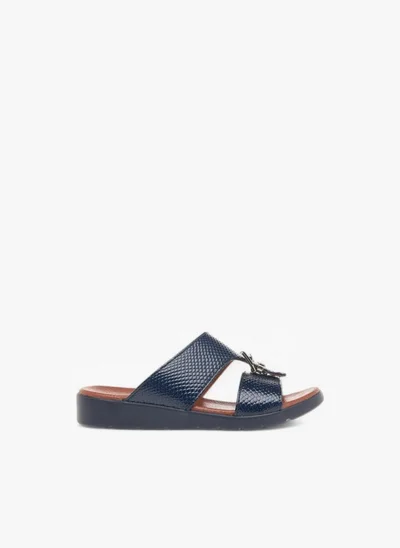 LBL by Shoexpress Boys Animal Textured Slip-On Arabic Sandals with Buckle Accent Ramadan Collection