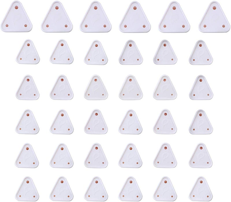 PROTOWARE 36 Piece Baby Safety Child Profing Electric Socket Plug Guards Switch Board Cover with Removal Pin (White) - Image 1