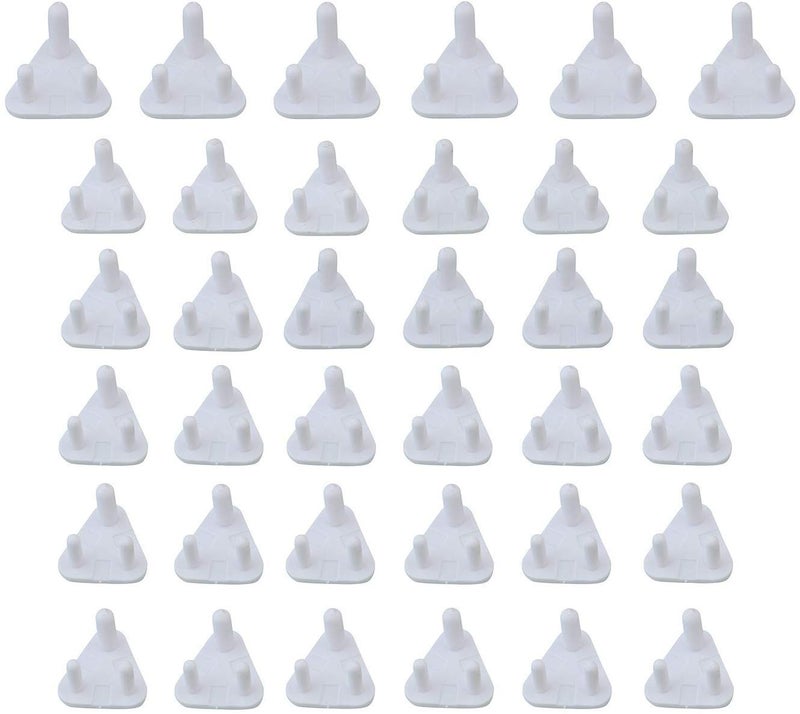 PROTOWARE 36 Piece Baby Safety Child Profing Electric Socket Plug Guards Switch Board Cover with Removal Pin (White) - Image 2