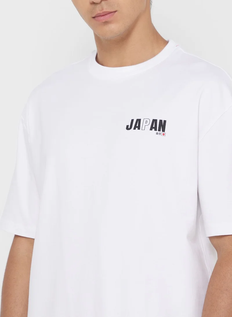 سفنتي فايف Casual Oversized T-Shirt