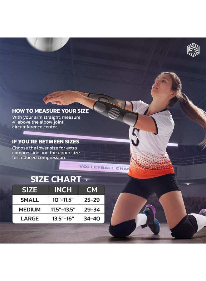 Boldfit Elbow Support For Gym, Tennis Elbow Support For Badminton Cricket & Sports Elbow Sleeves/Elbow Guard/Elbow Brace/Elbow Cap- L, Nylon - Image 4