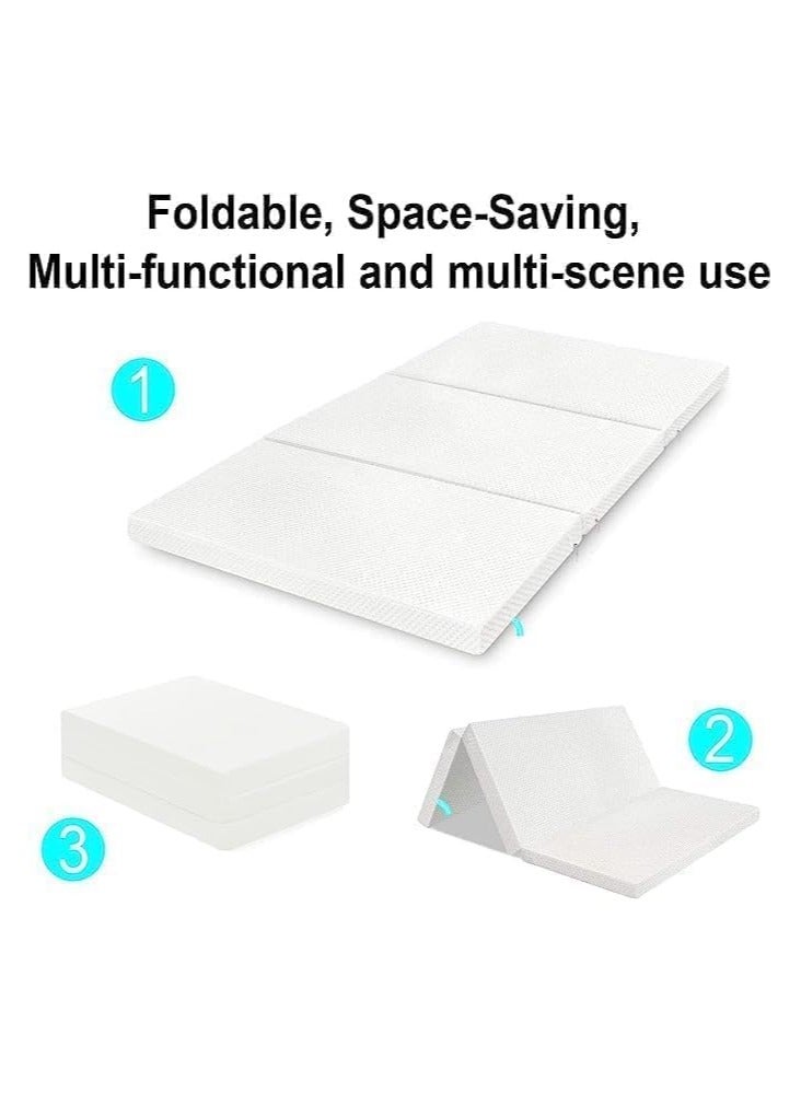 COMFY PORTABLE CLASSIC WHITE FOLDING MATTRESS 9 - Image 2