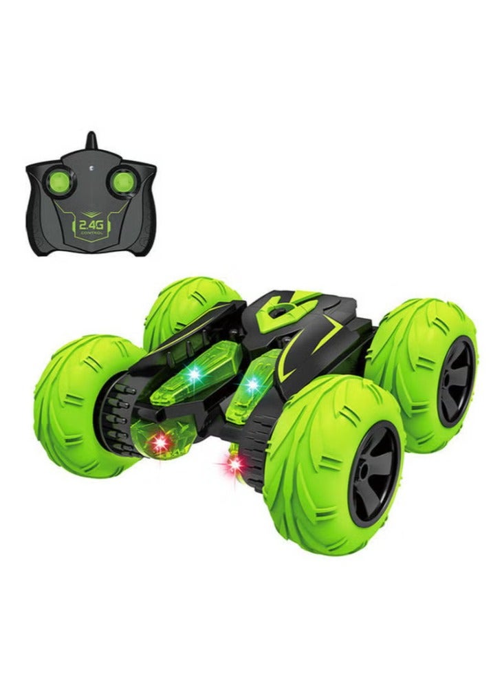 Dreamzon 2.4Ghz 3D Rotating Drift Fancy RC Stunt Car 21.7x7.3x17.5cm - Image 1