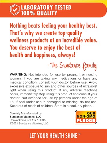 Sundance St. John's Wort Capsules | 300mg | 60 Count | Non-GMO and Gluten Free Standardized Extract - Image 5