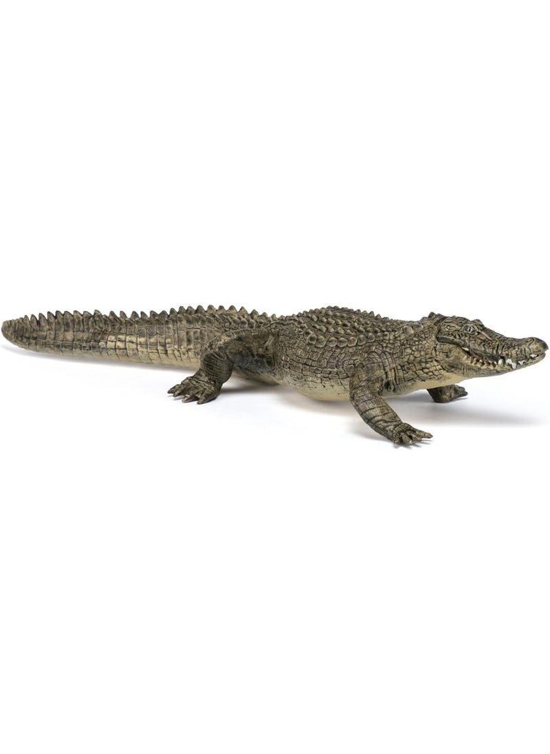 Papo Papo HandPainted  Figurine Wild Animal Kingdom  Alligator 50254 Collectible  for Children  Suitable for Boys and Girls from 3 Years Old  - Image 4