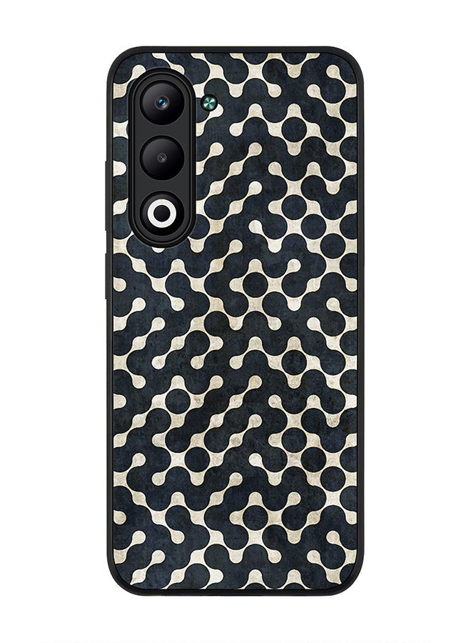 Stylizedd For Oppo A5 5G / A5 4G Case,Slim fit Camera Protection, Shockproof Thin Phone cover  - Connect The Dots (Black)