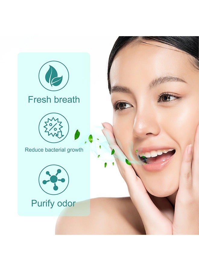 EELHOE Fresh Breath Essence Bad Breath Treatment for Adults, mint flavor, Dry and Bad Mouth Smell Removing Drops, Easy to Carry and Handy Fresh Breath Oil-serum, 30 ml - Image 4