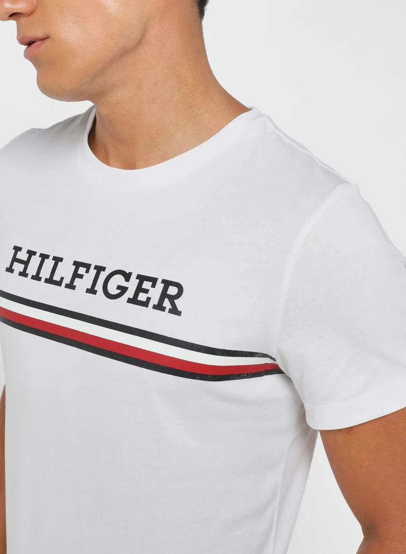 TOMMY HILFIGER Logo Crew Neck T-Shirt