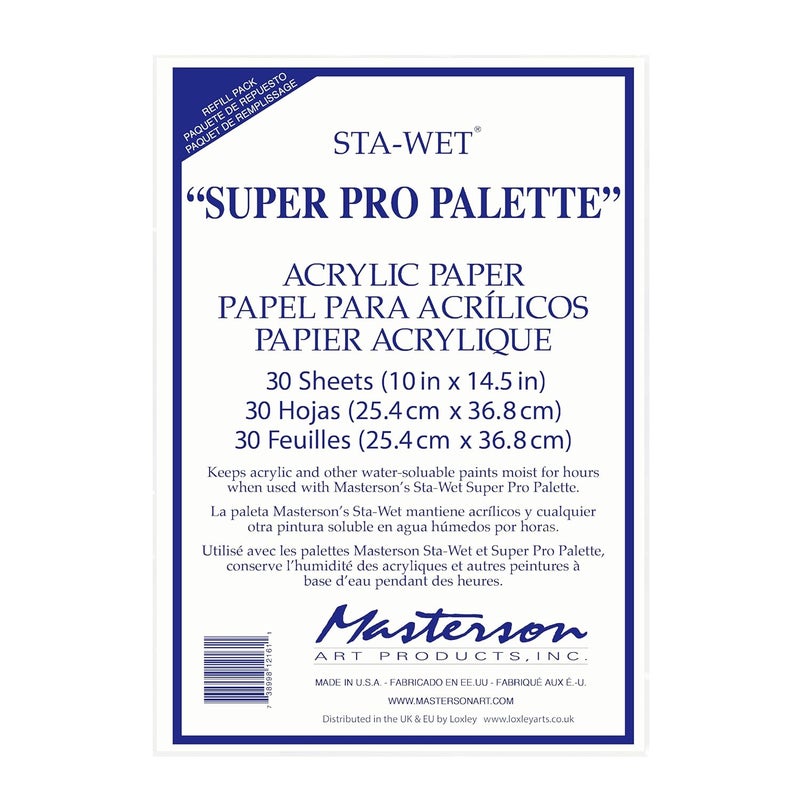 Masterson Art Products 12161 Super Pro Acrylic Film Refill Pack