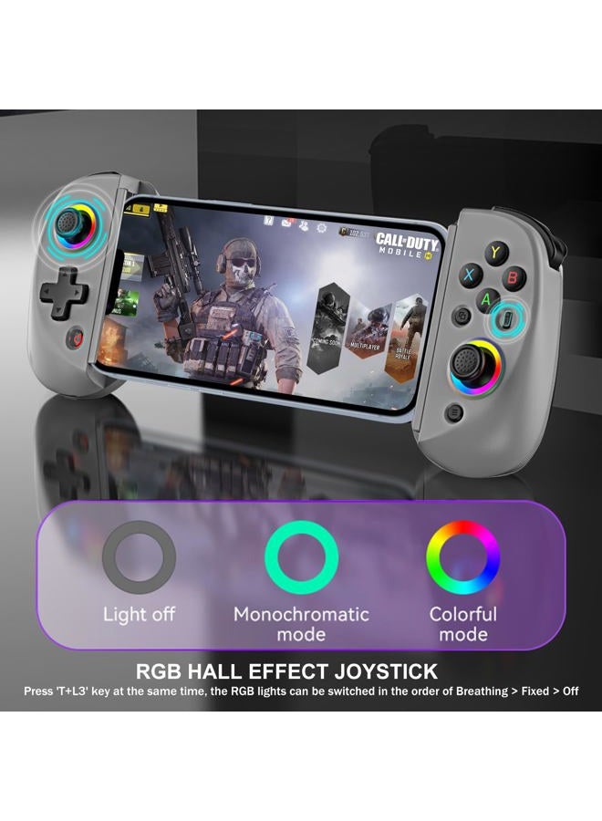 arVin Gamepad Controller for iPad/iPad Mini/iPad Air/Samsung Galaxy Tab/Huawei MatePad/Yoga Tab/iPhone 15/14/Android Phone/PC/Switch/PS4 -Play Xbox Cloud Gaming/PS Remote Play/Steam Link/Call of Duty - Image 4