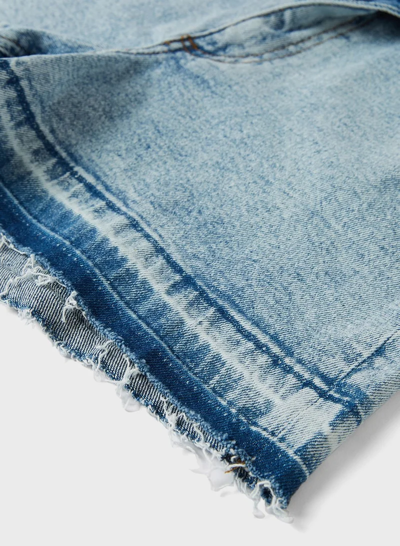 MANGO Youth Teen Denim Shorts
