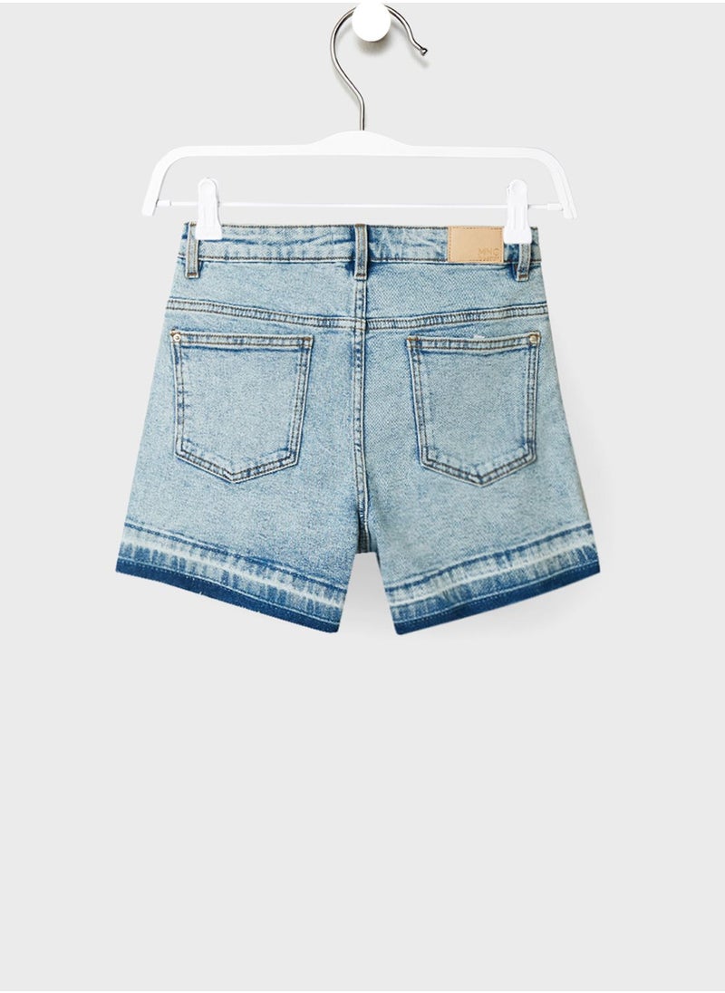 MANGO Youth Teen Denim Shorts  - Image 2