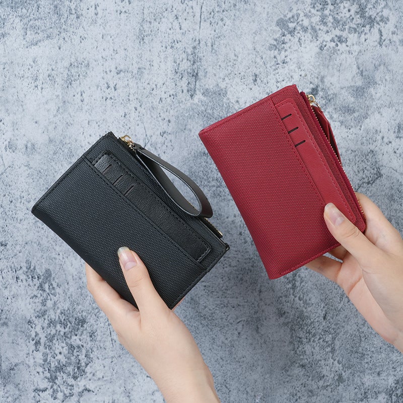Women's PU Wallet with Zipper - Image 4