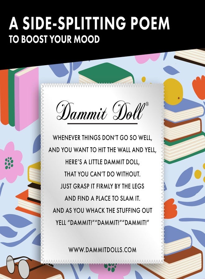 Dammit Doll - Limited Edition - Dammit Book Garden Doll - Stress Relief, Gag Gift - Image 2