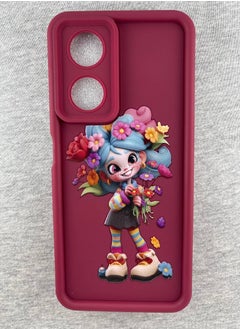 Back Cover Compatible With Phone Oppo A58 - Multi Color 428