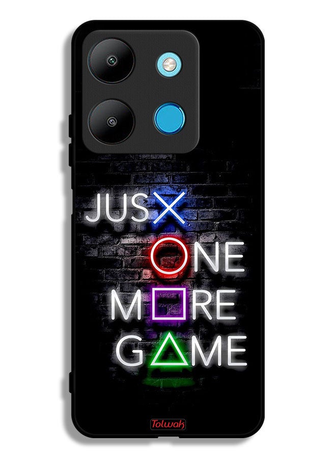 Tolwak Infinix Smart 7 Protective Case Cover Just One More Game - Image 1