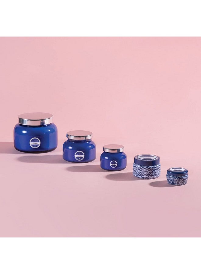 Capri Blue Volcano Scented Candles - Luxury Glass Jar Candles for Home Scented with Tropical Fruit & Sugared Citrus - Soy Wax Blend - Capri Blue Volcano - Blue Color (19 oz) - Image 5