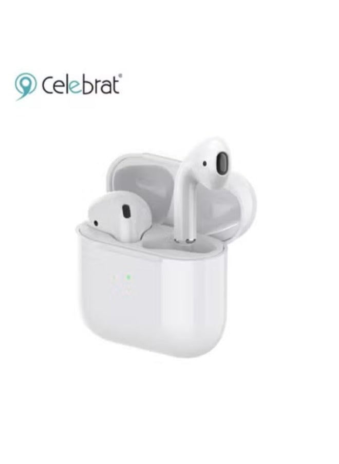 Celebrat - Celebrat TWS-W11 Wireless Earbuds – Clear Sound, Comfortable Fit, Touch Control - Image 1