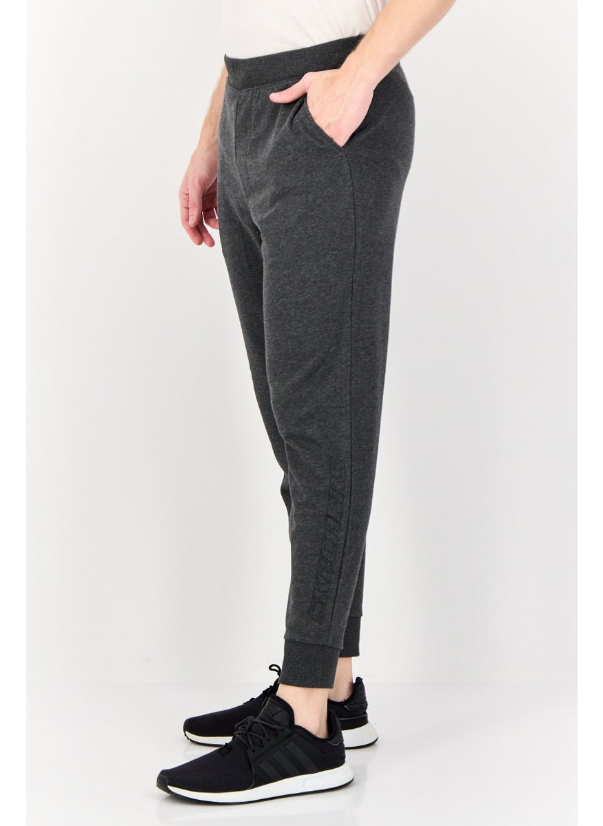 SKECHERS Men Sportswear Fit Outdoor Sweatpants, Grey  - Image 3