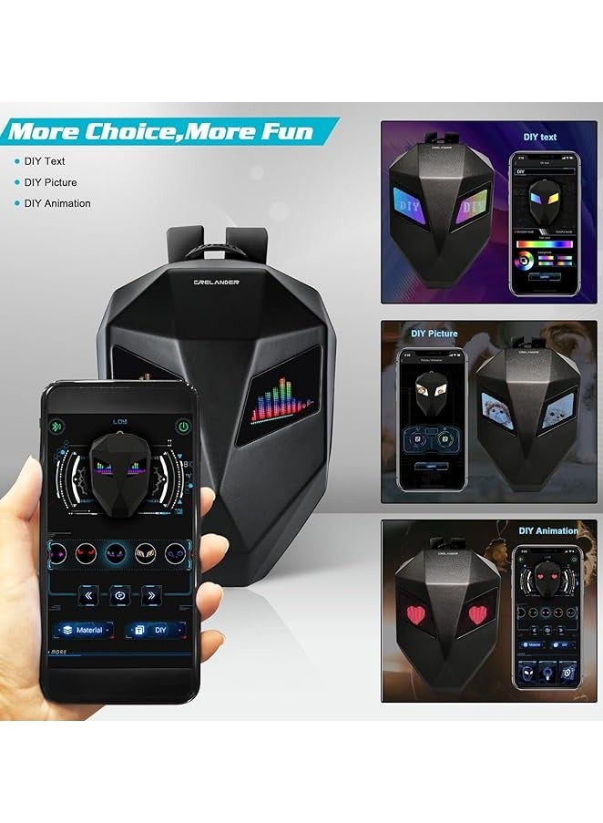 Crelander Motorcycle Backpack LED Programmable Knight Backpack - Image 2