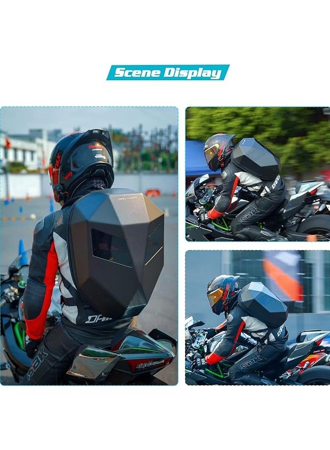 Crelander Motorcycle Backpack LED Programmable Knight Backpack - Image 3