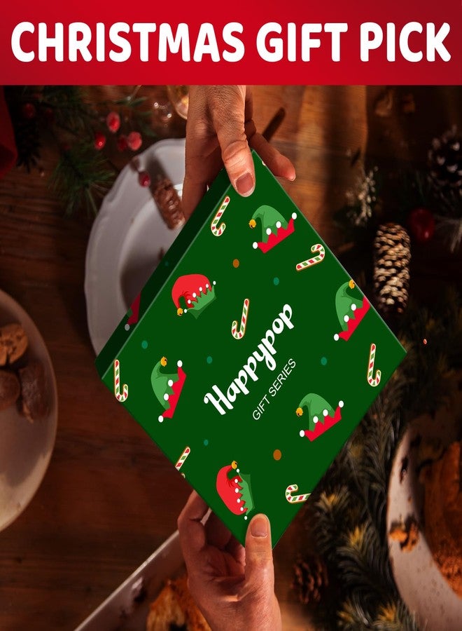Happy Pop HAPPYPOP Christmas Elf Gifts Stocking Socks - Little Elf Socks for Women Men, Xmas Stocking Stuffers for Adults with Greeting Card - Image 3