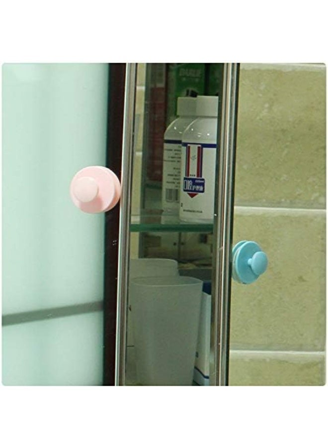 Home-organizer Tech 10 Pcs Self-Stick Drawer Knobs Pull Handle 3M Cabinet Knobs Drawer Auxiliary Pulls Handle Helper Kitchen Sliding Door Window Wardrobe Handle Sticker Cupboard Knobs (Brown) - Image 4