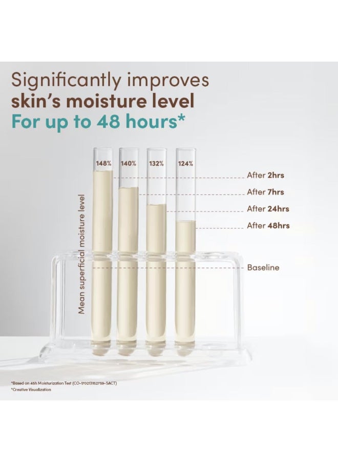 مرطب للوجه كالم + ريستور بجل الشوفان يرطب لمدة 24 ساعة للبشرة الحساسة وغني ببريبايوتك الشوفان والطرخشقون المهدئ وخالٍ من العطور من افينو، 50 ملليلتر - Image 3