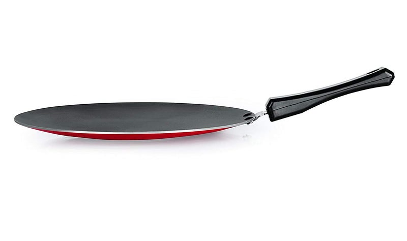 Nirlon Non Stick Aluminium Concave Tawa for Kitchen -28.5CM - Image 2