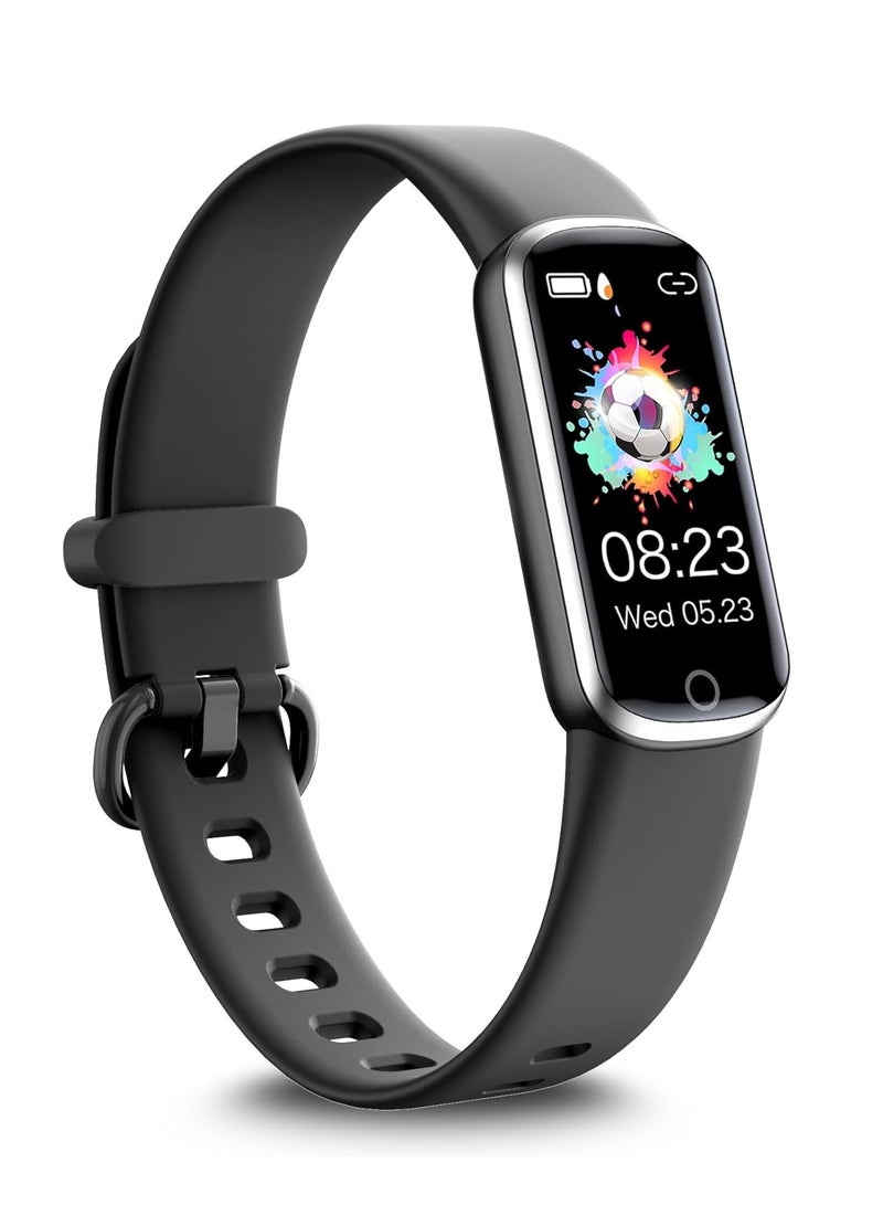 Kids Fitness Tracker,Fitness Watch Waterproof Activity Tracker with HeartRate and Sleep Monitor,Stopwatch,11 Sport Modes,Great Gifts for Girls Boys Kids Age 6-13 Years Olds - Image 1