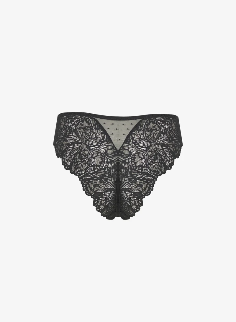 hunkemoller Lace High leg Posie Bikini Bottom