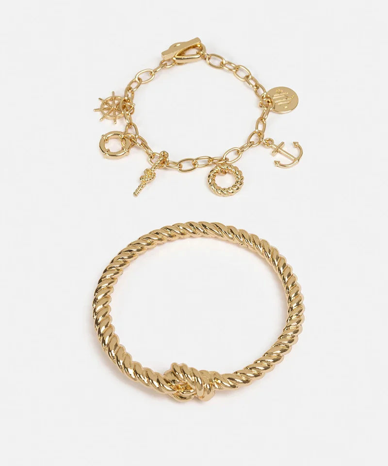 Ipekyol Pack of Two Combined Bracelets